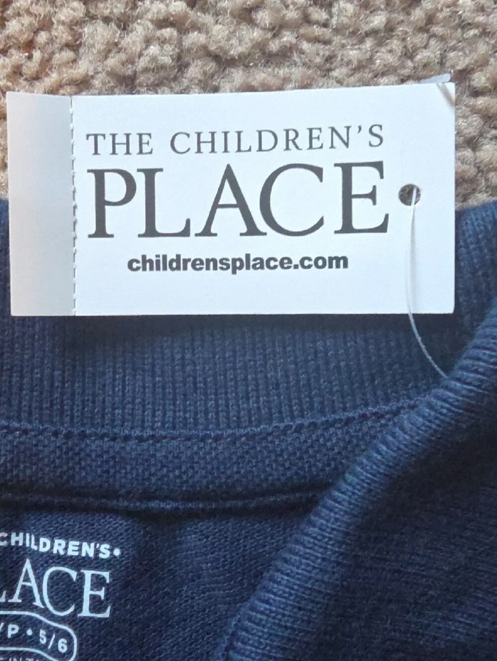 The Children's Place Boy's Navy Blue Polo Shirt